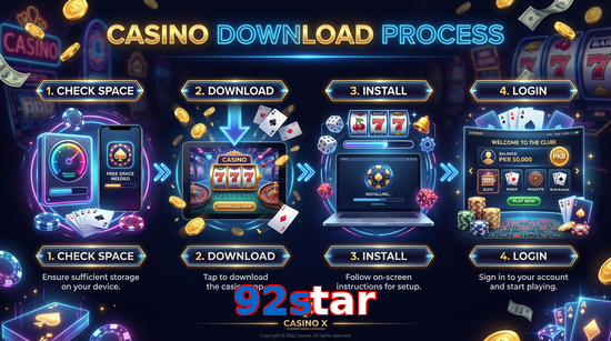 Game list for 92Star download section