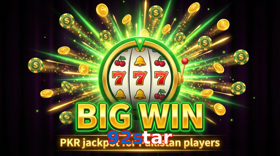 Big win animation on 92Star slot game